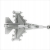 srebrny-metalowy-breloczek-do-kluczy-brelok-do-kluczy-samolot-mysliwiec-wojskowy-militaria-wojenny-odrzutowiec-flota-powietrzna-luftwaffe-f16-f21-mig-caracal-miraz-mirage-su21-prezent-dla-chlopaka