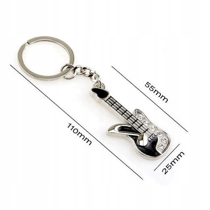 metalowa-gitara-czarna-gitara-z-krysztalkami-breloczek-do-kluczy-dla-gitarzystki-gra-na-gitarze-muzyk-wioslo-elektryczna-gitara