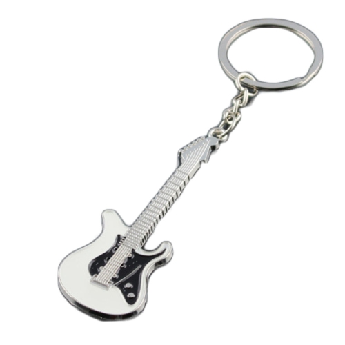 metalowa-gitara-biala-czarna-bialoczarna-breloczek-do-kluczy-dla-gitarzystki-gra-na-gitarze-muzyk-wioslo-elektryczna-gitara