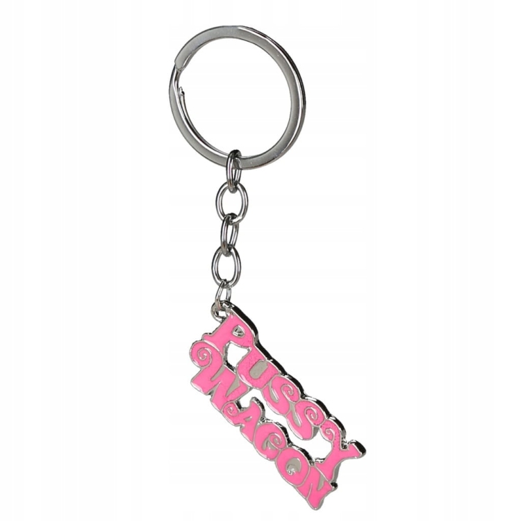 rozowy-brelok-do-kluczy-pussy-wagon-kill-bill-zabawny-brelok